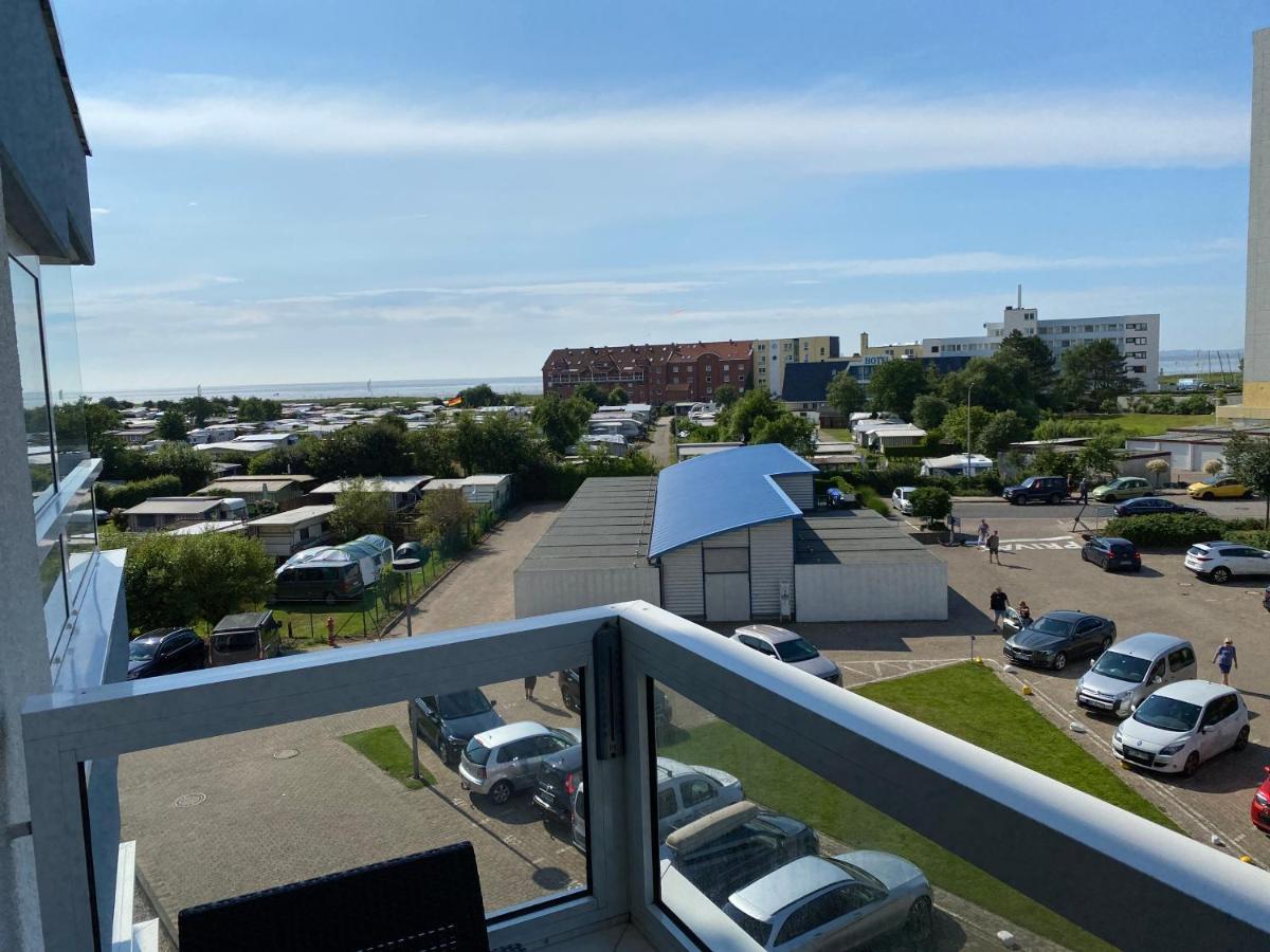 Frische Brise Ferienwohnung Mit Meerblick Cuxhaven Buitenkant foto