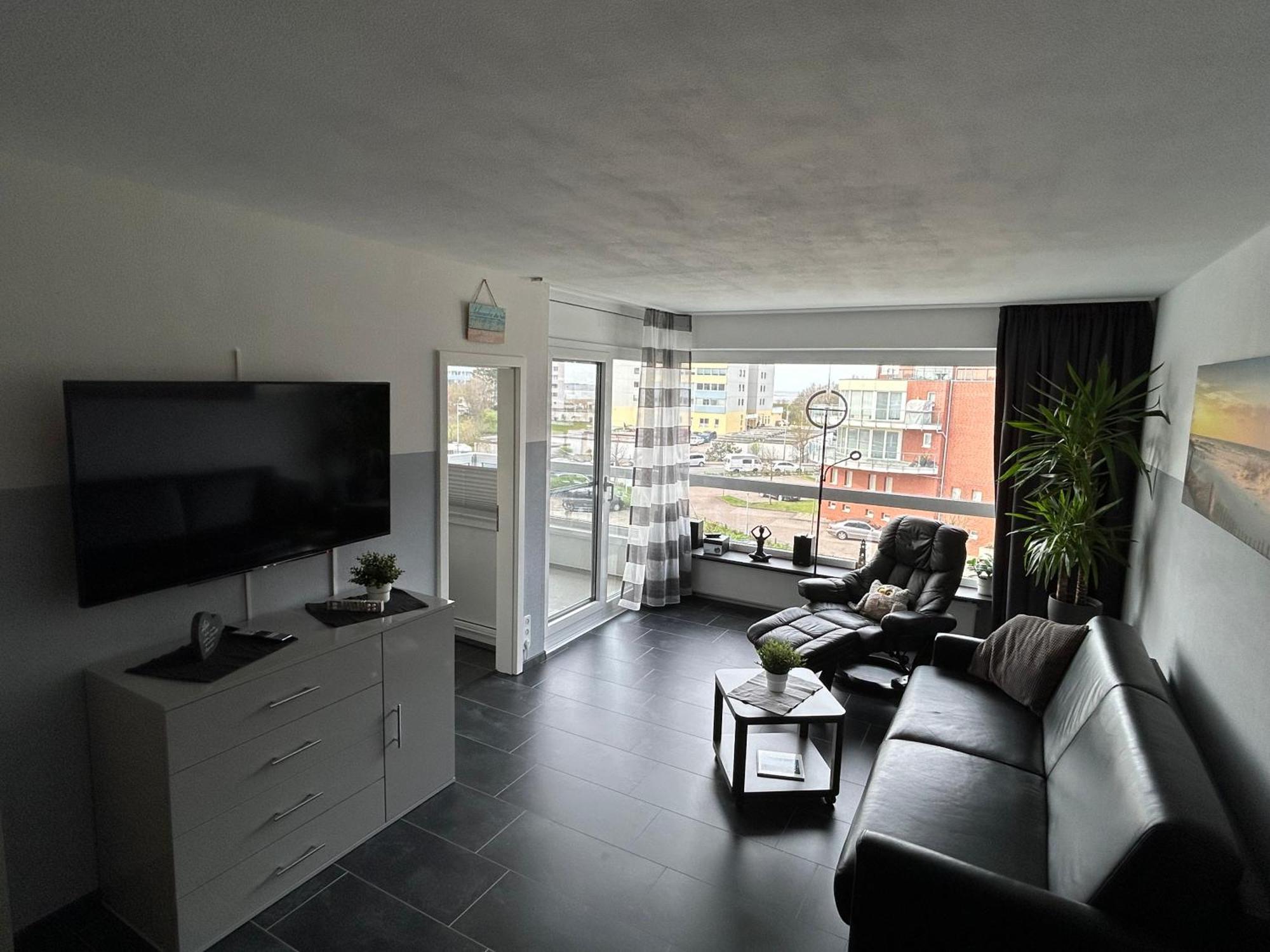 Frische Brise Ferienwohnung Mit Meerblick Cuxhaven Buitenkant foto