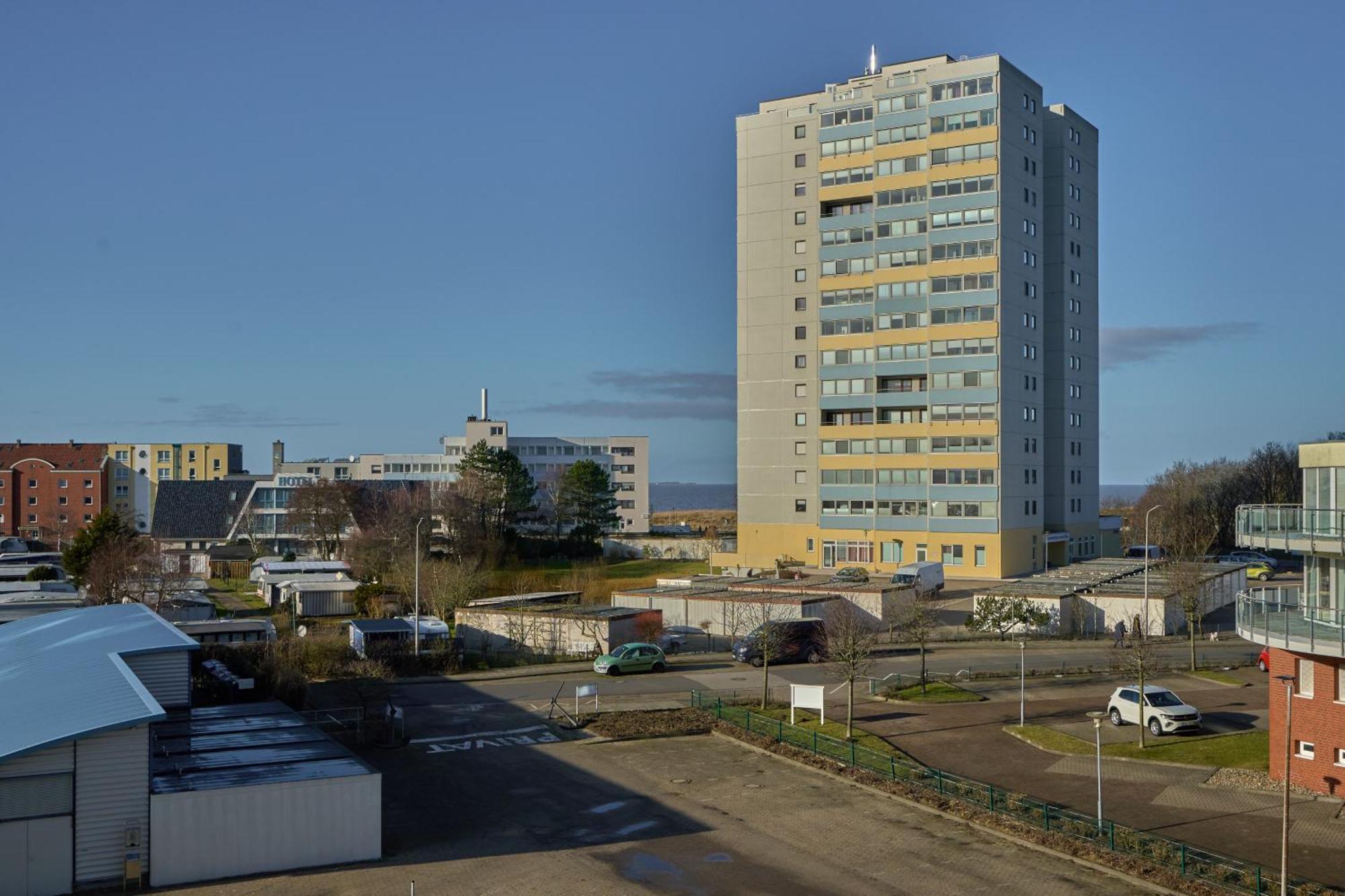 Frische Brise Ferienwohnung Mit Meerblick Cuxhaven Buitenkant foto