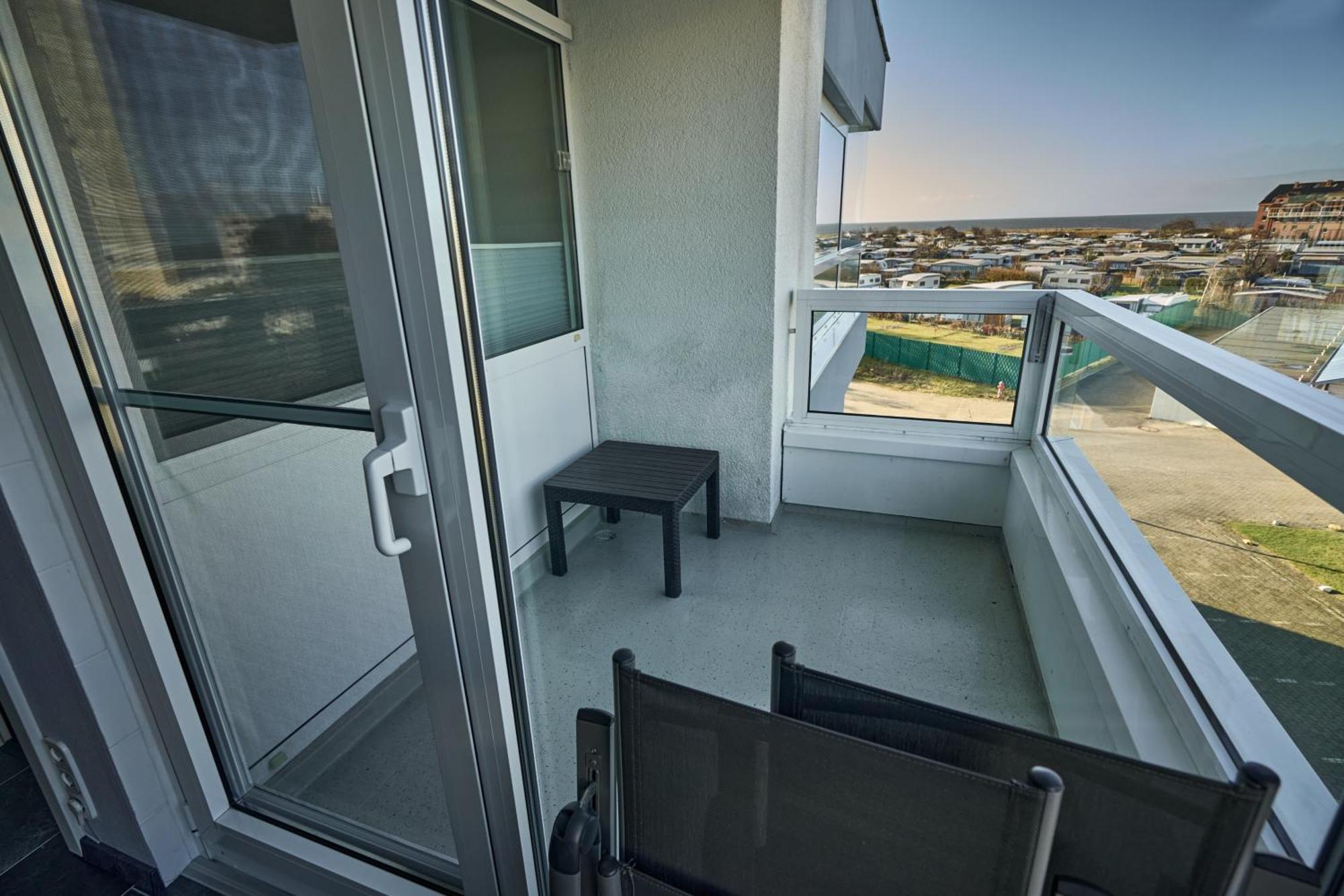 Frische Brise Ferienwohnung Mit Meerblick Cuxhaven Buitenkant foto