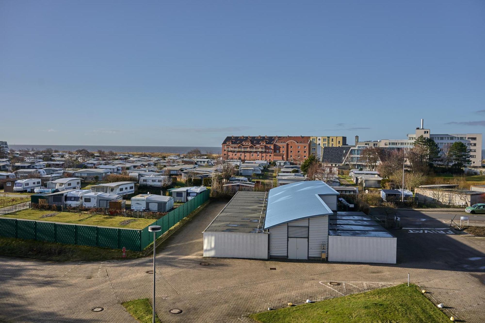 Frische Brise Ferienwohnung Mit Meerblick Cuxhaven Buitenkant foto